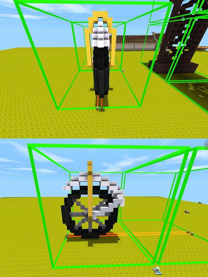 迷你世界微缩自行车怎么制作？微缩自行车建造步骤图文详解