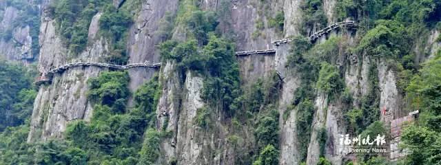 不用去张家界，福州人有自己的玻璃栈道啦！约吗？