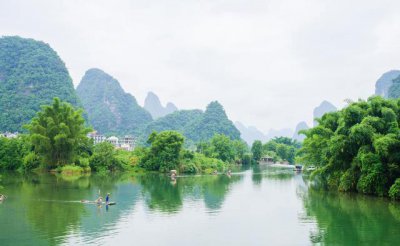 ​桂林阳朔的这处田园景观，被称为十里画廊，景色真的如诗如画吗？