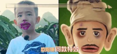 ​小吃货Jasper吃个火龙果竟吃出了梁朝伟同款“腊肠嘴”