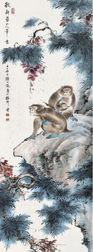 颜伯龙本是皇家贵族,清灭亡后专情于绘画,后成为国画大家!