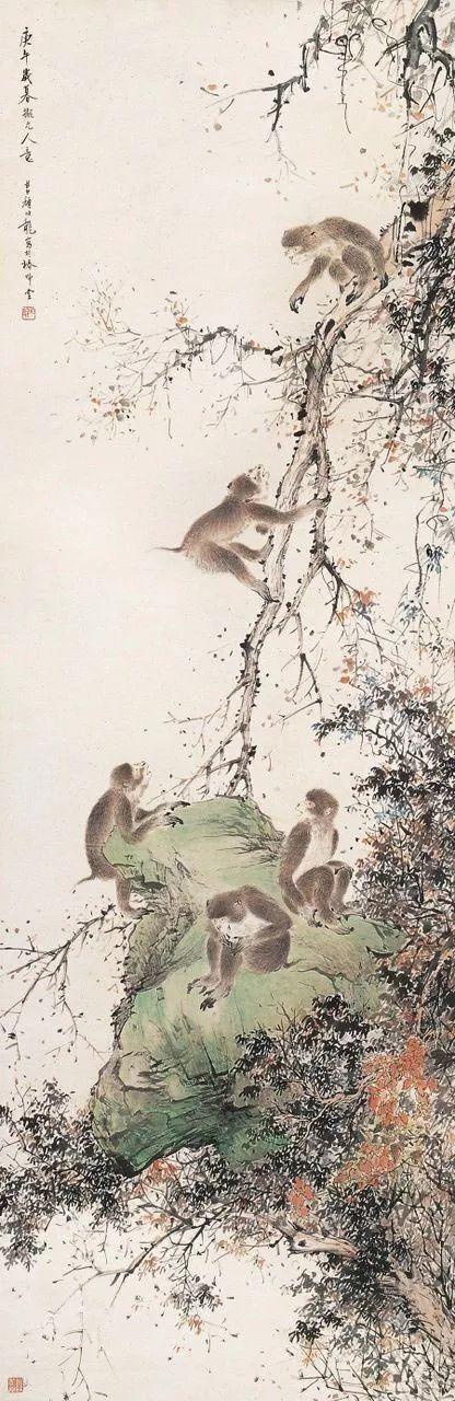 颜伯龙本是皇家贵族,清灭亡后专情于绘画,后成为国画大家!