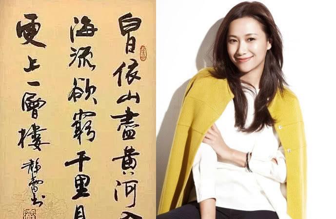 孙俪大晒书法被赞真才女!没想到董卿杨幂也写得一手好字