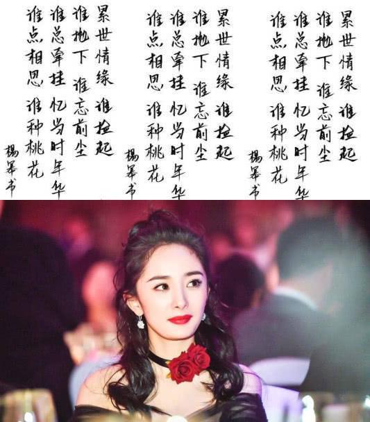 孙俪大晒书法被赞真才女!没想到董卿杨幂也写得一手好字