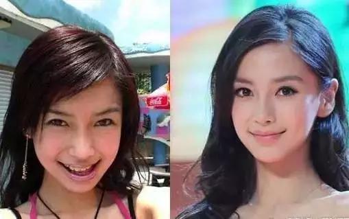 杨幂早期无修图照片曝光，去掉特效后神似曾轶可，和现在差别太大