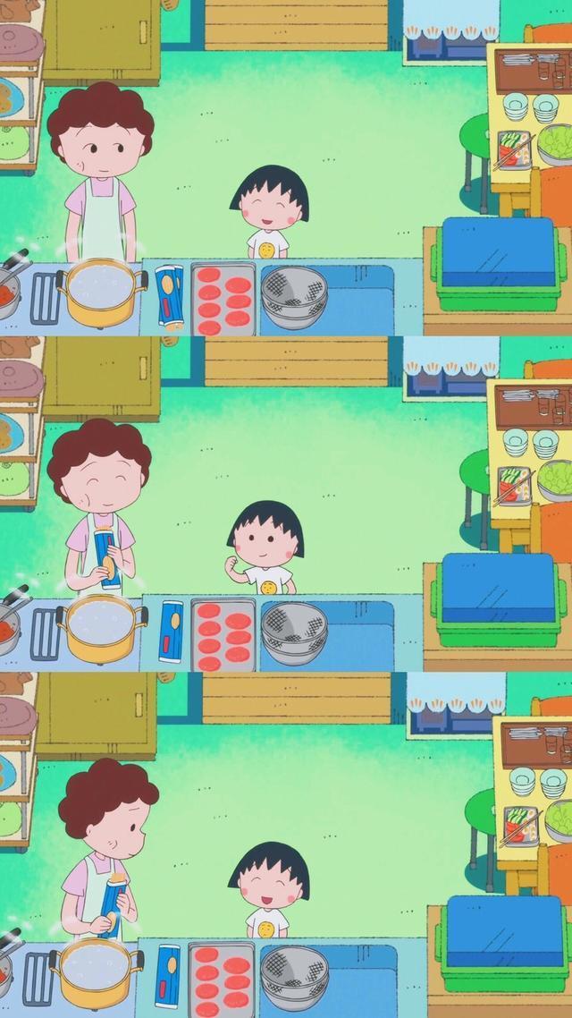 「2k超清壁纸」樱桃小丸子超可爱高清手机图片壁纸