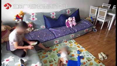 掌掴，鞋底抽脸！保姆竟这样殴打两岁男童，3分钟监控让人心碎...