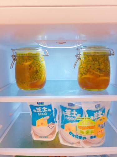 百香果柠檬蜂蜜茶制作分享,学会自己做起来!