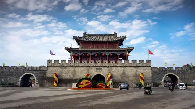 大型古城遗址商丘古城:中国十佳古城之一