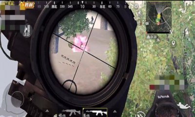 ​和平精英：虎牙主播骚皮皮在线秀枪击，妹子直呼他SKS也太准了！