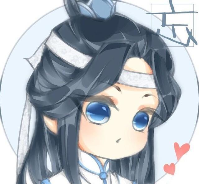 超萌的魔道祖师人物卡通头像分享,哭起来的江澄好可爱