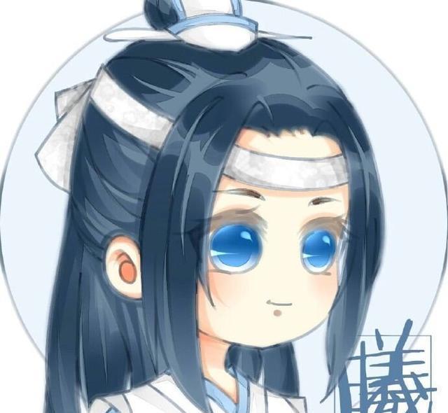 超萌的魔道祖师人物卡通头像分享,哭起来的江澄好可爱