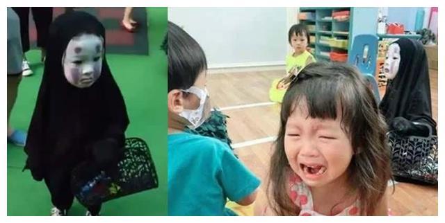 幼儿园万圣节“妆容”大比拼 妈妈们都这么拼了吗？