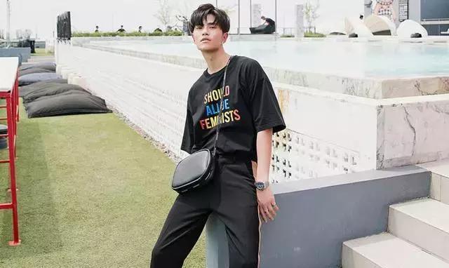 170男生，显高穿出高冷范