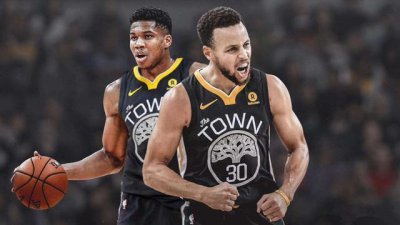 ​字母哥：库里每场比赛都被4人包夹，而我连双人包夹都破解不了