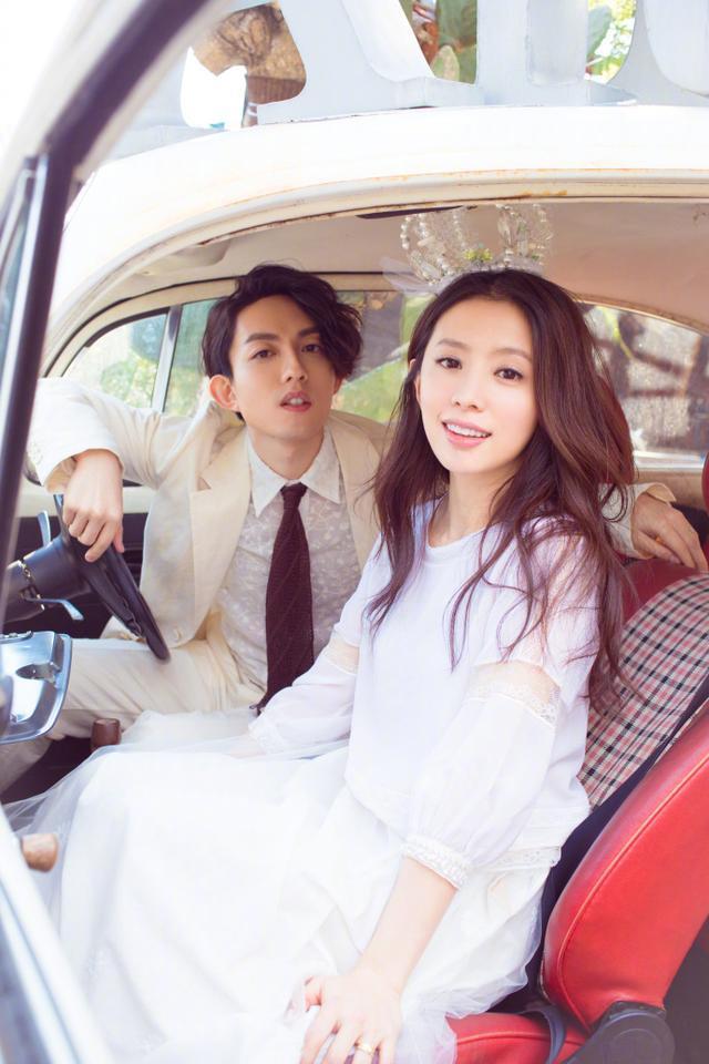 林宥嘉和丁文琪的日系写真婚纱照太好看了！这才是理想婚纱照！