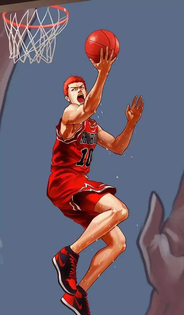 曾经年少爱追梦，来看看经典的灌篮高手高清壁纸