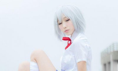 ​约会大作战鸢一折纸cosplay，清新的画面，是否让你想到初恋