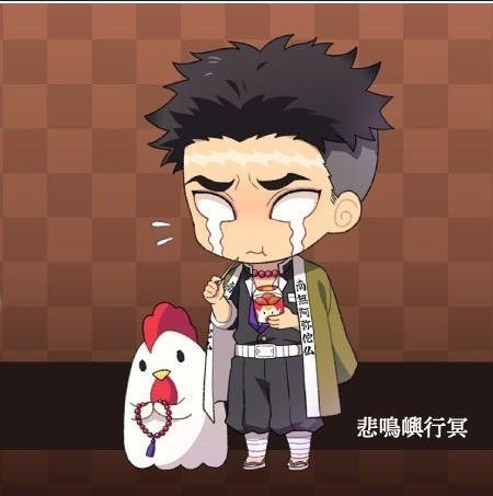 全员带你吃鸡 鬼灭之刃Q版激萌头像壁纸 必须拥有了