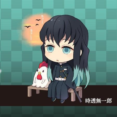 全员带你吃鸡 鬼灭之刃Q版激萌头像壁纸 必须拥有了