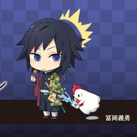 全员带你吃鸡 鬼灭之刃Q版激萌头像壁纸 必须拥有了