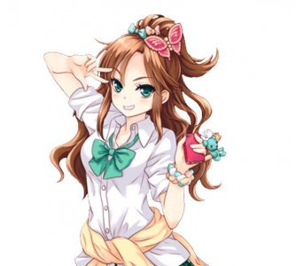 ​花季少女：二次元动漫美图，飘逸长发少女，动感迷人！