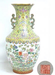 ​清代嘉庆粉彩瓷器欣赏