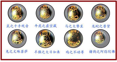 十二生肖守护神是哪些 十二生肖守护神是哪些