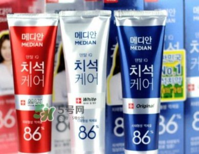 ​麦迪安牙膏红白蓝区别 爱茉莉麦迪安86牙膏红白蓝功效
