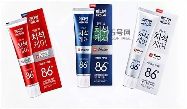 麦迪安牙膏红白蓝区别 爱茉莉麦迪安86牙膏红白蓝功效