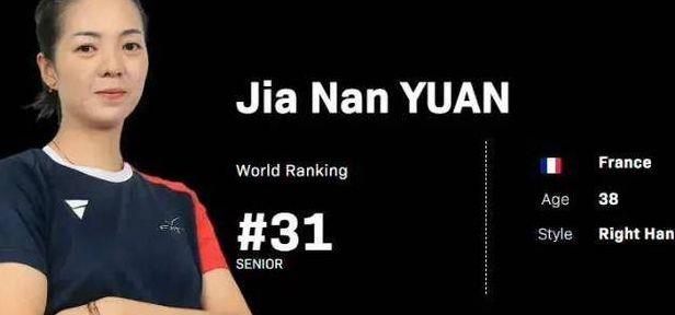 法国乒乓球混双袁佳楠（法国队乒乓球混双队员袁嘉楠）