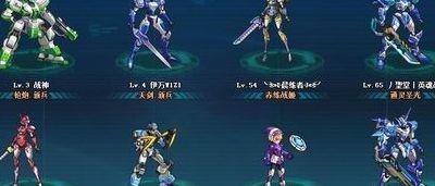 机甲旋风几级转职（机甲旋风角色职业大全）