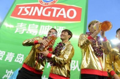 ​青岛啤酒口号押韵(青岛啤酒口号句子)