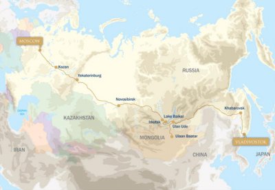 ​世界最长的铁路：西伯利亚大铁路