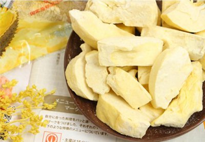 ​泰国冻干榴莲干，浓郁风味更带劲