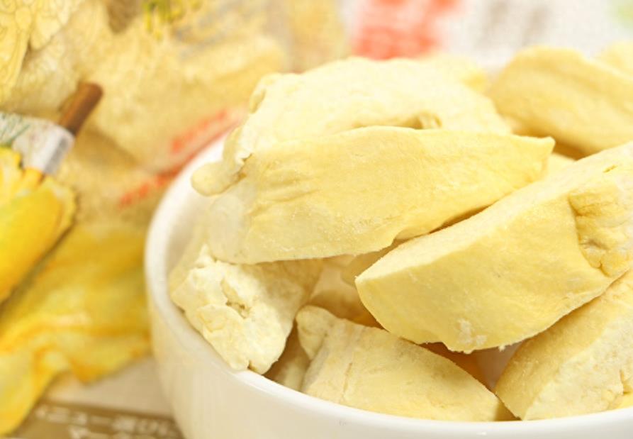 泰国冻干榴莲干,浓郁风味更带劲