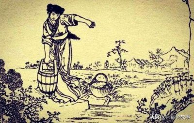 民间故事：丫鬟被罚夜间洗衣，听见二人对话，她躲在地窖逃过一劫