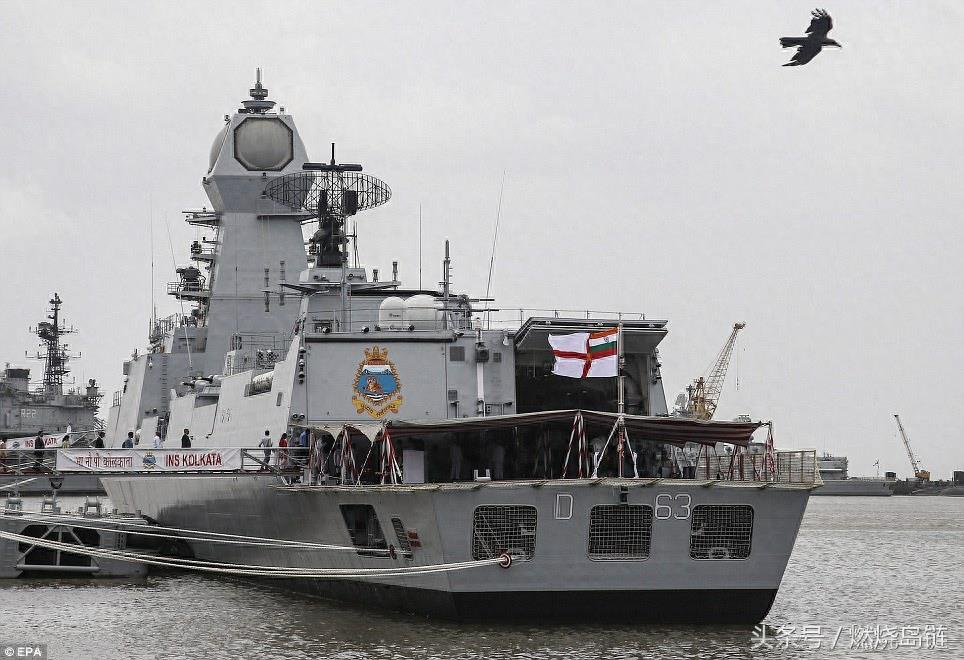 印度“十年磨一舰”的“经典”之作——“加尔各答”级驱逐舰