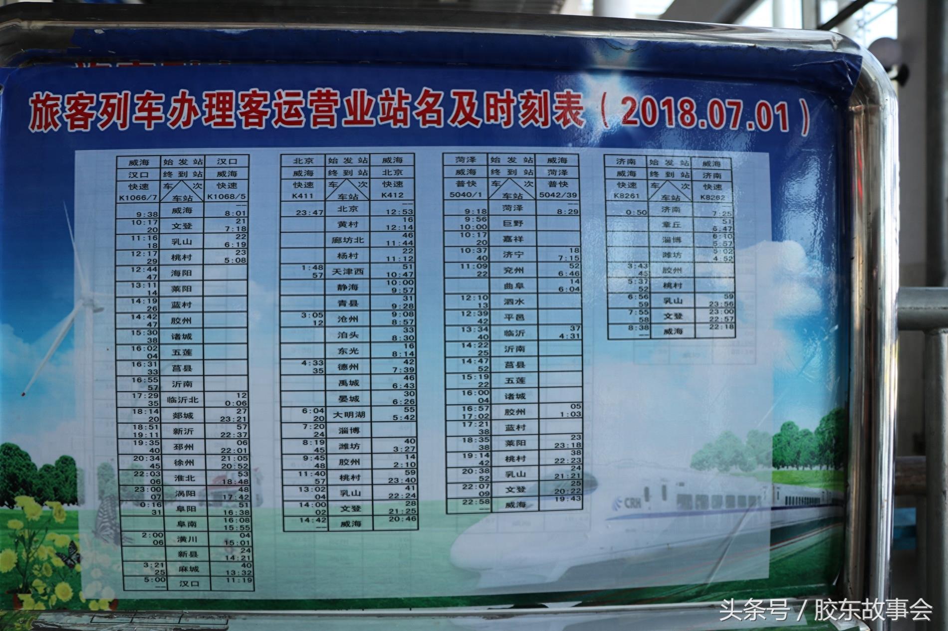 组图:威海乳山火车站的实景,位于桃威铁路上