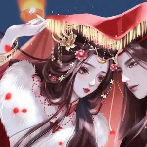 ​超浪漫唯美古风情侣头像