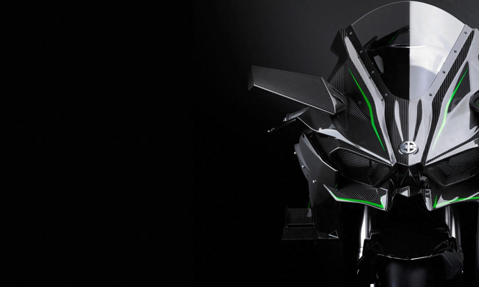 高清壁纸：川崎H2R和川崎H2，暴力美学！