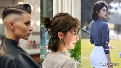 ​女士短发别乱剪，有这3种就够了，简单减龄很个性