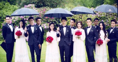 ​袁弘大婚，伴郎团很给力