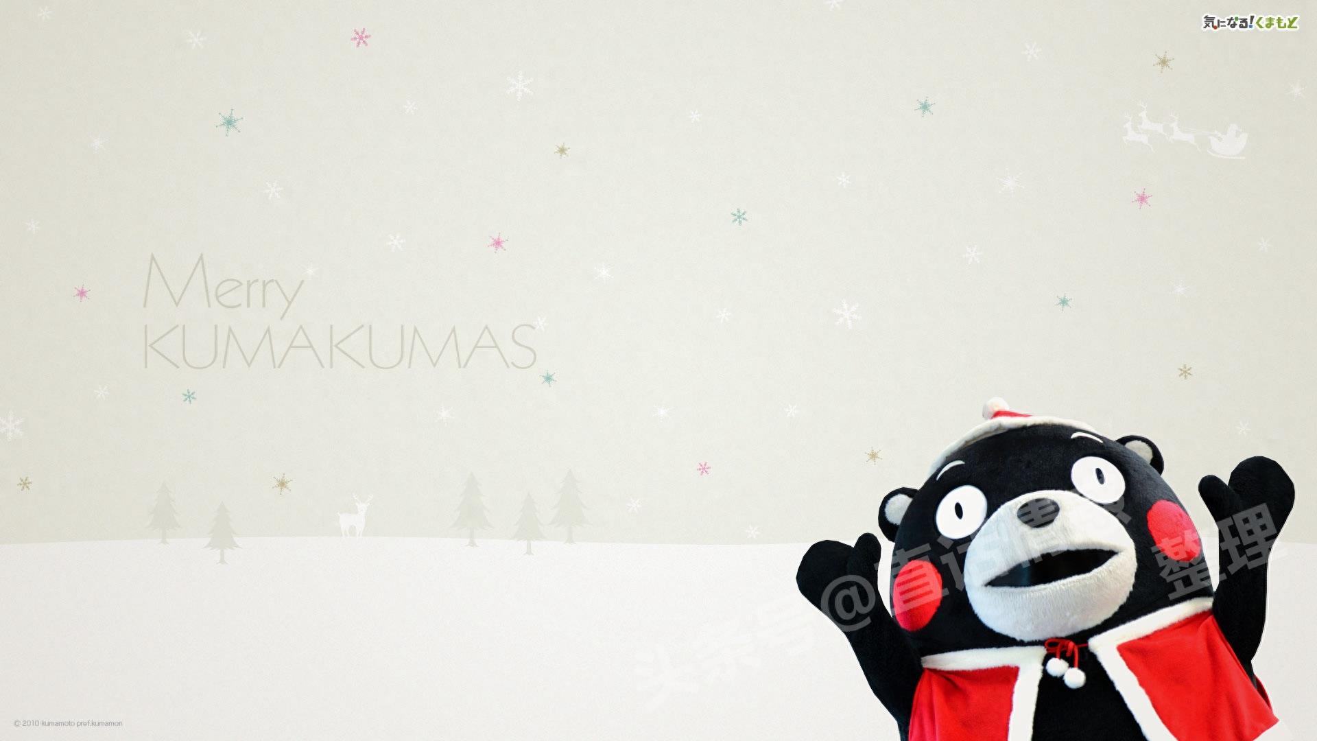 熊本熊壁纸:蠢萌熊本熊图集 个性吸引眼球 16:9高清大图