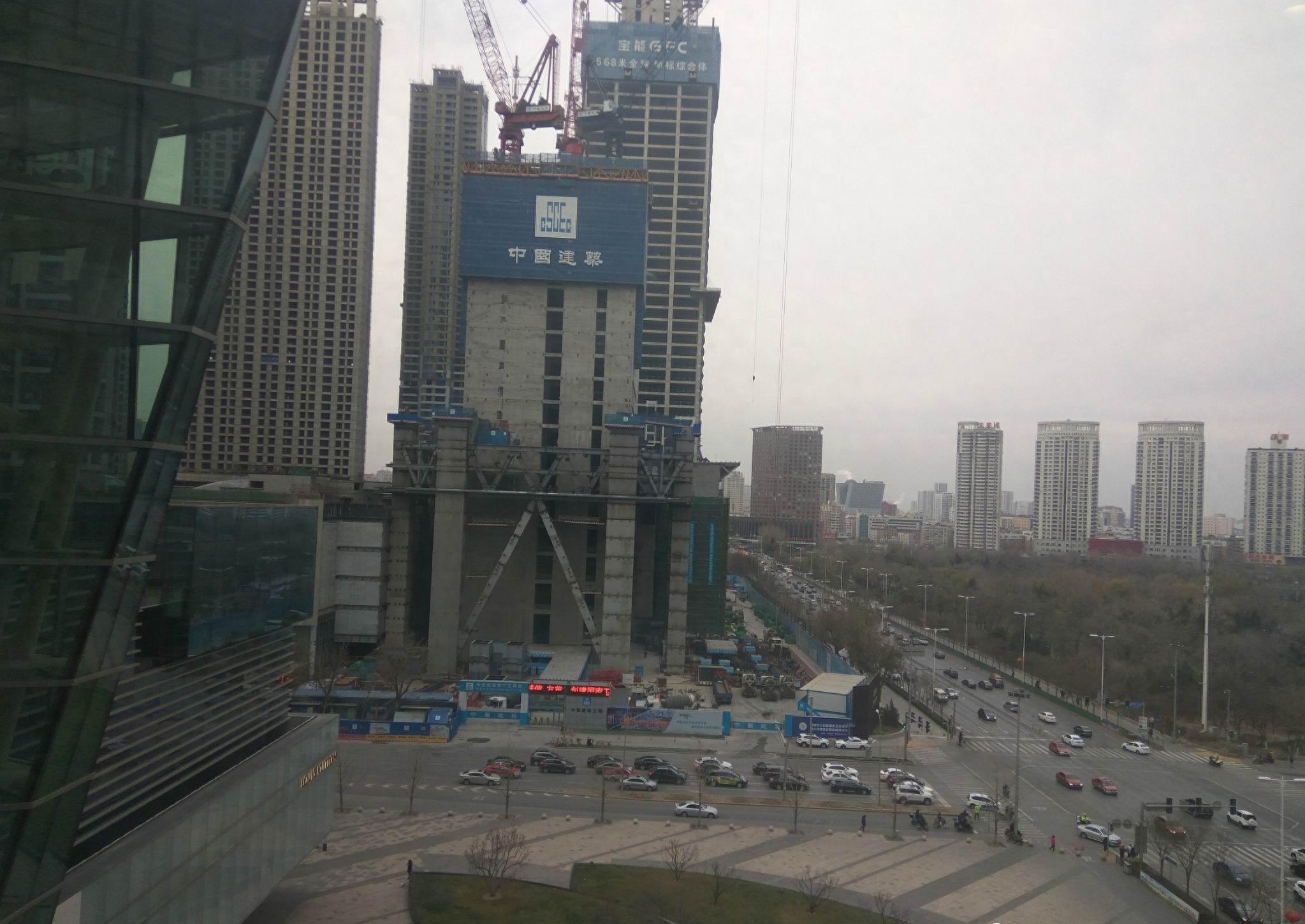 东北第一高楼——辽宁沈阳宝能环球金融中心建设进度巡礼