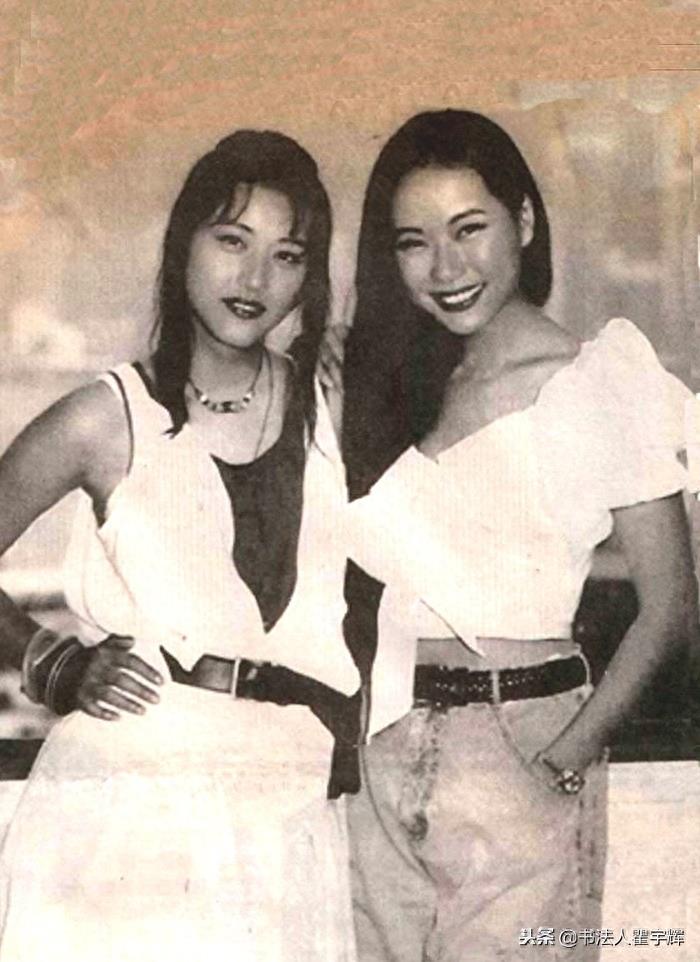 周海媚，12张年轻时的老照片，举手投足之间尽显十足的女人味
