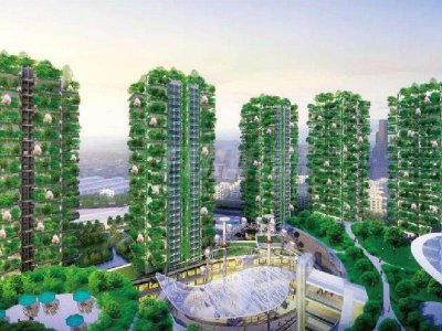 ​成都又一小区走红，绿化覆盖率极高，每家每户都有私人花园