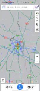 ​商合杭高铁经过主要城市，区，县，热力图