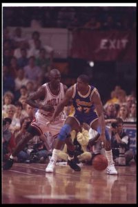 ​乔丹，神一样的存在，第一次夺冠总决赛全回放