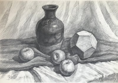 ​提供一些初中学生用来准备参加美术中考的练习作品